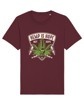 Hemp Is Hope Not Dope Burgundy
