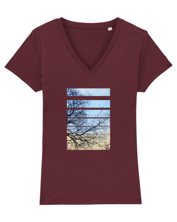 Piese de pe Cer Burgundy
