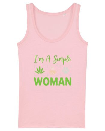 I'm A Simple Woman Cotton Pink