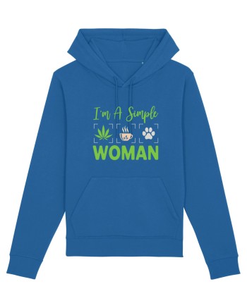I'm A Simple Woman Royal Blue