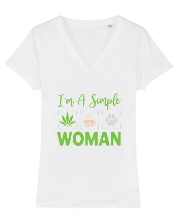 I'm A Simple Woman White