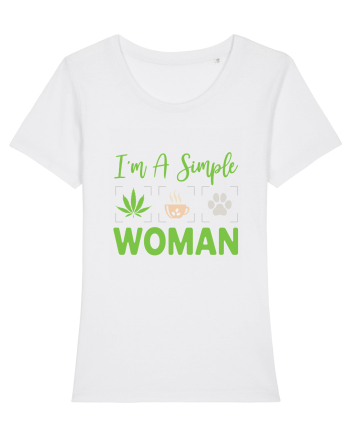 I'm A Simple Woman White