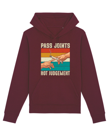 Pass Joint Not Judgement Burgundy
