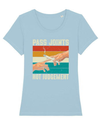 Pass Joint Not Judgement Sky Blue