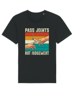 Pass Joint Not Judgement Tricou mânecă scurtă Unisex Rocker