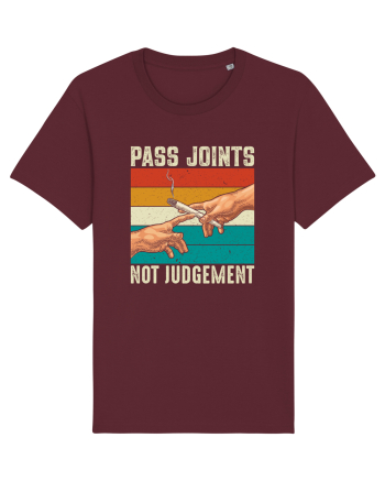 Pass Joint Not Judgement Burgundy