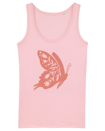 Fluture Dantela Cotton Pink