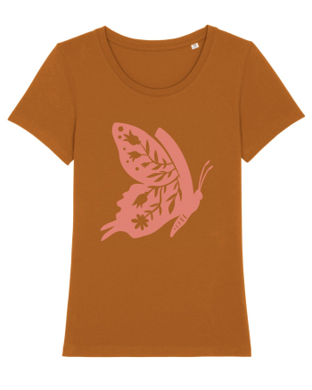 Fluture Dantela Roasted Orange