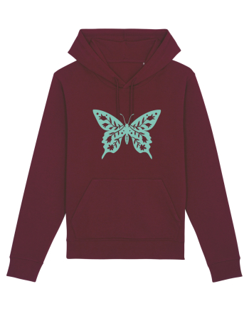 Fluture Dantela Burgundy