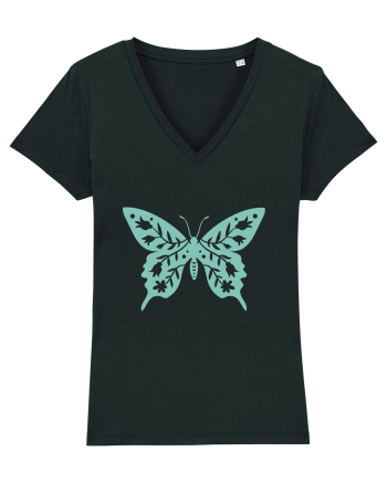 Fluture Dantela Black
