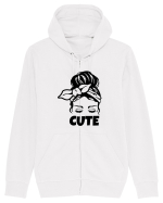 Cute Woman Hanorac cu fermoar Unisex Connector