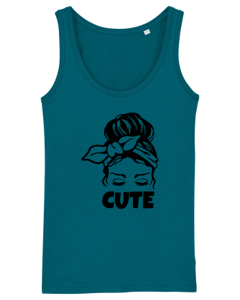 Cute Woman Ocean Depth