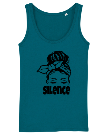 Silence Woman Ocean Depth