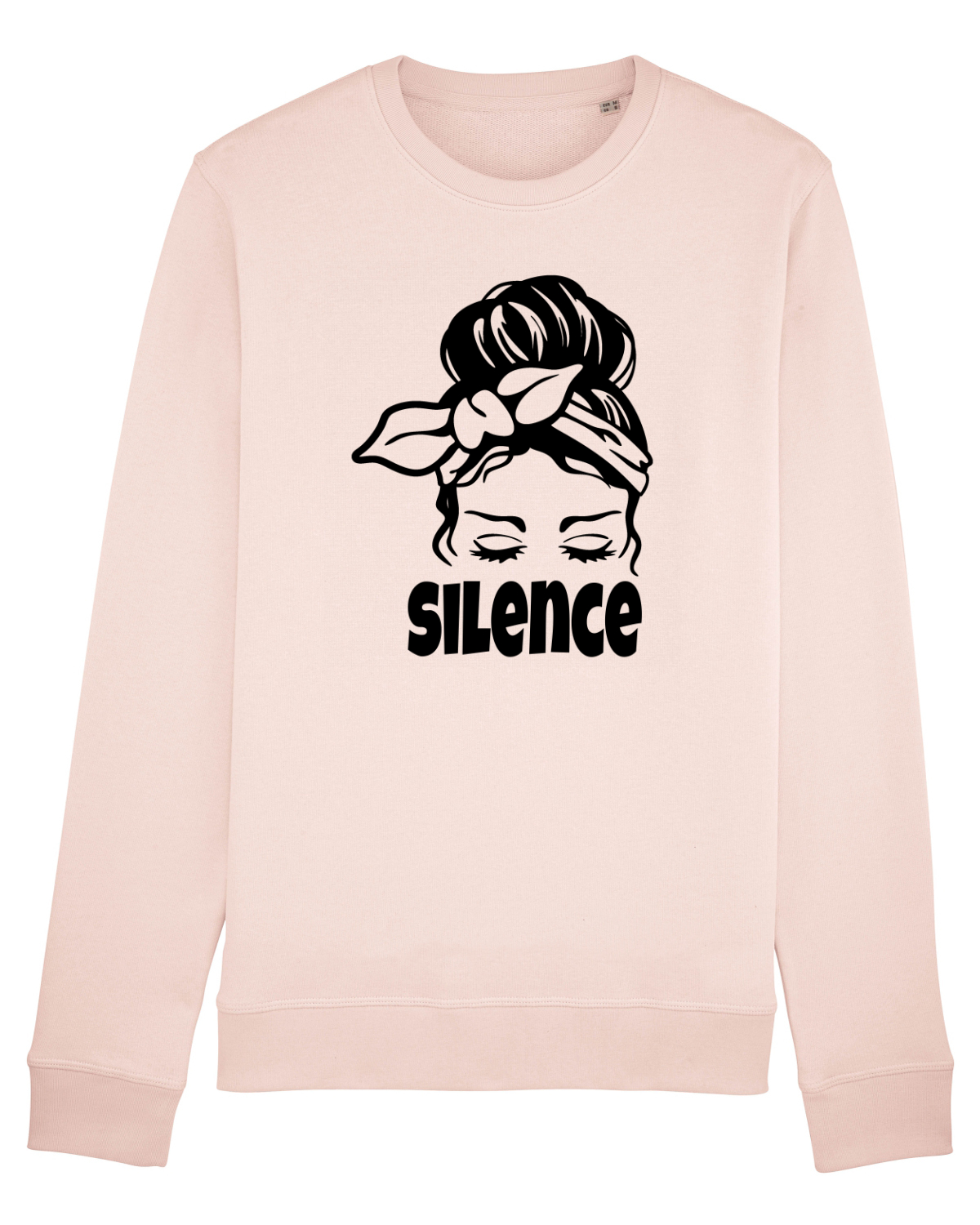Bluză mânecă lungă Unisex Rise Candy Pink