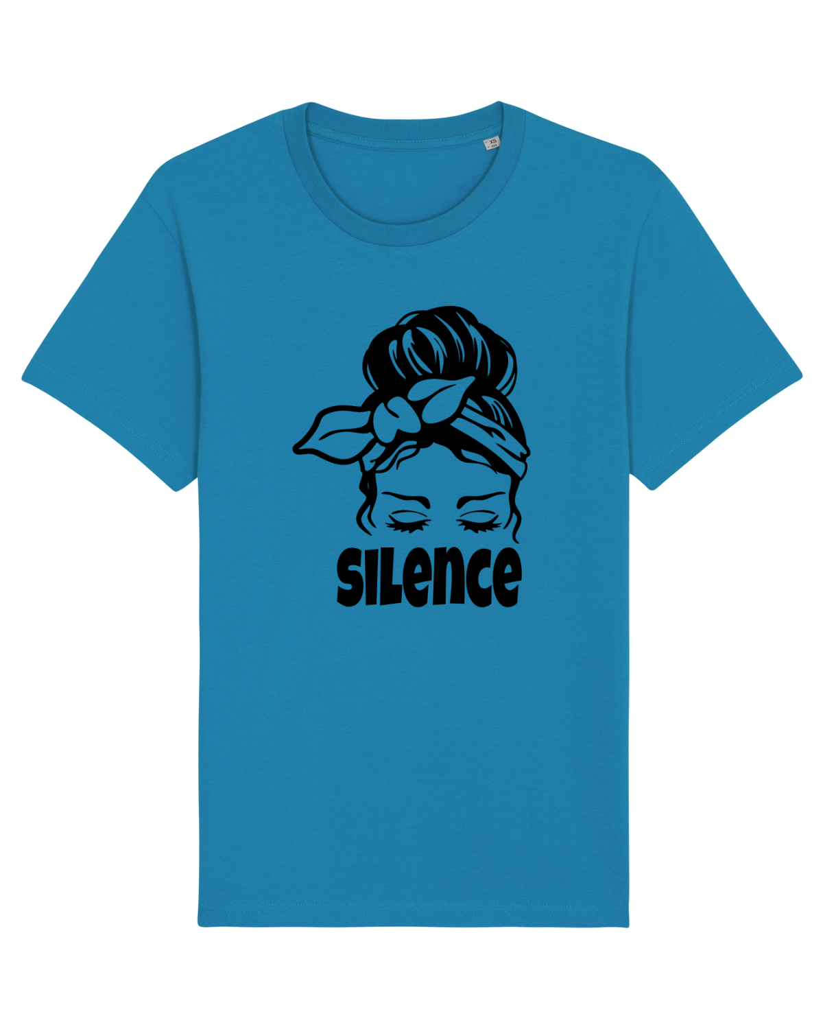 Tricou mânecă scurtă Unisex Rocker Azur