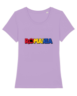 Romania  Tricou mânecă scurtă guler larg fitted Damă Expresser
