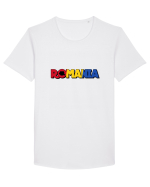 Romania  Tricou mânecă scurtă guler larg Bărbat Skater