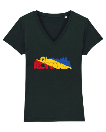 Romania skyline Black
