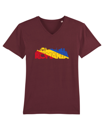 Romania skyline Burgundy