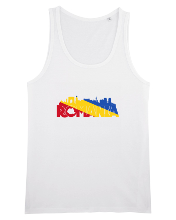 Romania skyline White
