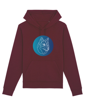 Wolf Lines Burgundy