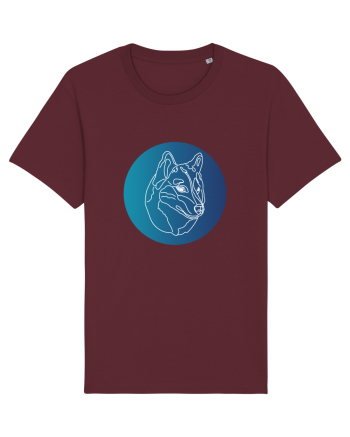 Wolf Lines Burgundy