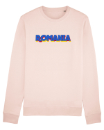 Romania 3D text Bluză mânecă lungă Unisex Rise