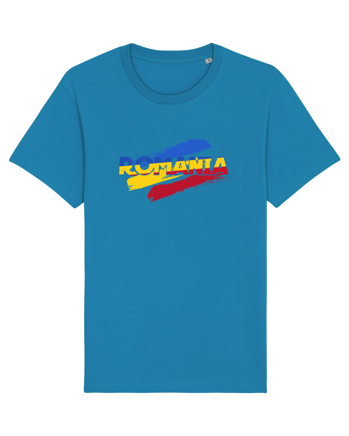 Tricou mânecă scurtă Unisex Rocker Azur