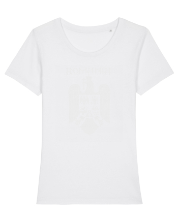 Romania Stema White