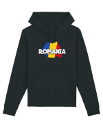 Romania Harta Hanorac Unisex Drummer