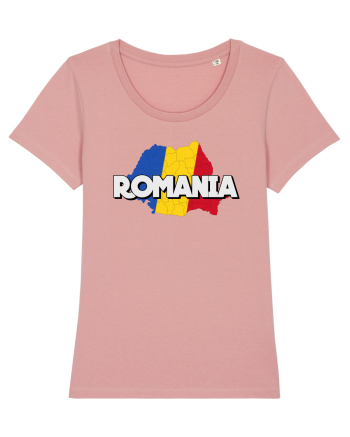 Romania Harta Canyon Pink