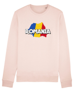 Romania Harta Bluză mânecă lungă Unisex Rise