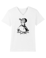 Mihai Viteazul Tricou mânecă scurtă guler V Bărbat Presenter