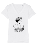 Regina Maria Tricou mânecă scurtă guler V Damă Evoker