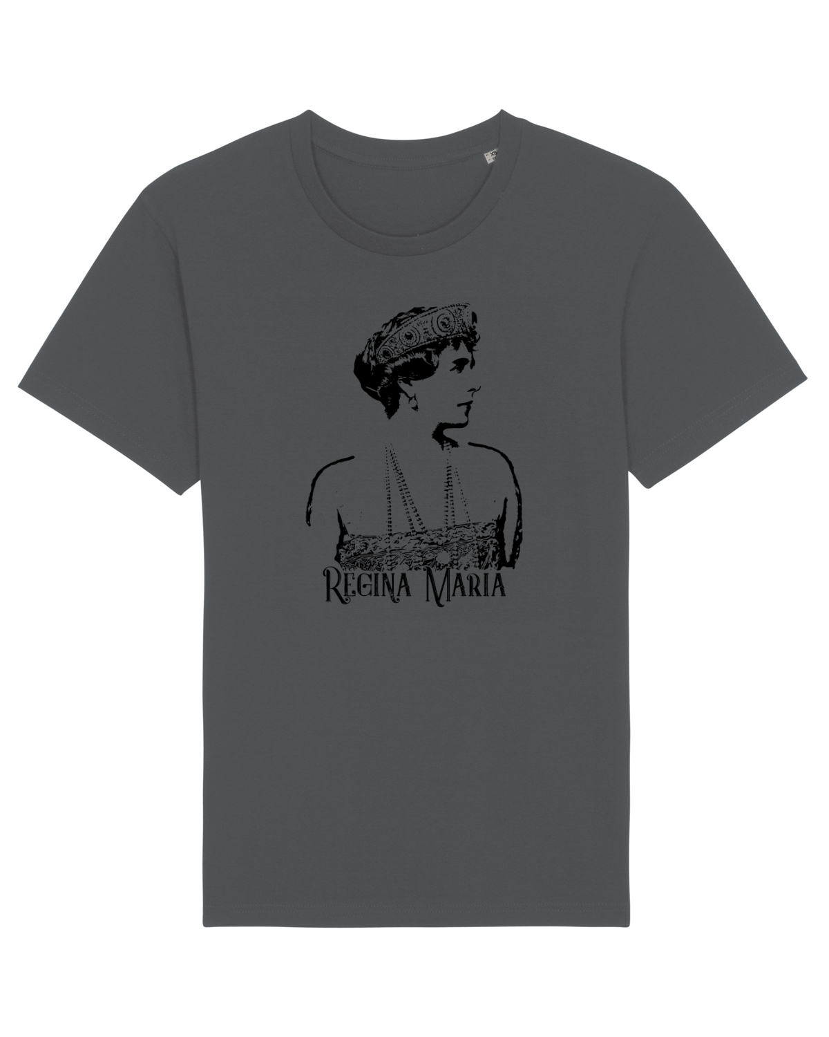 Tricou mânecă scurtă Unisex Rocker Anthracite