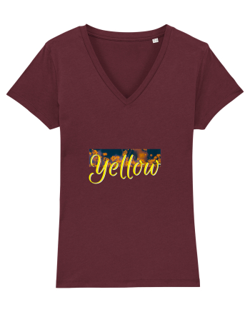 Yellow! Burgundy
