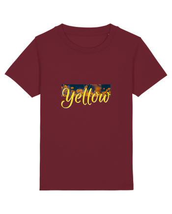 Yellow! Burgundy
