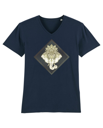 Golden Elephant Mandala  French Navy