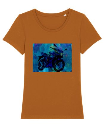 Bike painting Roasted Orange