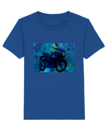 Bike painting Majorelle Blue