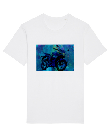 Bike painting White