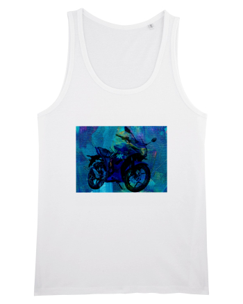 Bike painting White