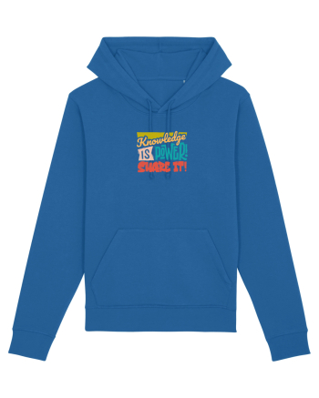 Knowledge is power! Share it! Royal Blue
