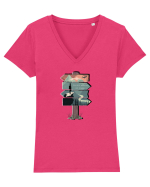 Călătorie Tricou mânecă scurtă guler V Damă Evoker
