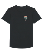 Călătorie Tricou mânecă scurtă guler larg Bărbat Skater