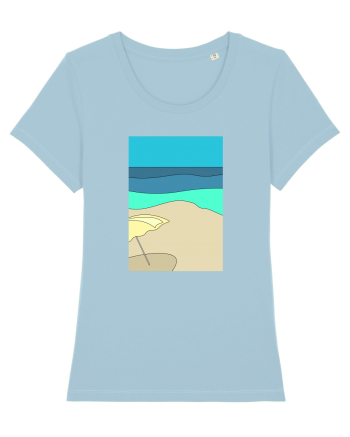 Static Beach Sky Blue