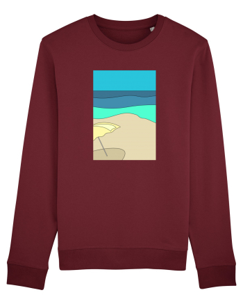 Static Beach Burgundy