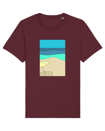 Static Beach Burgundy