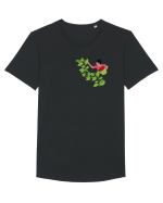 La cules de cireșe Tricou mânecă scurtă guler larg Bărbat Skater