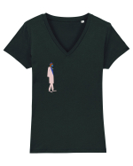 Medic Tricou mânecă scurtă guler V Damă Evoker